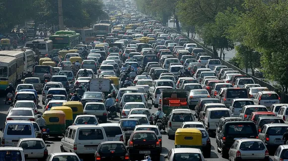 Delhi Traffic Jam