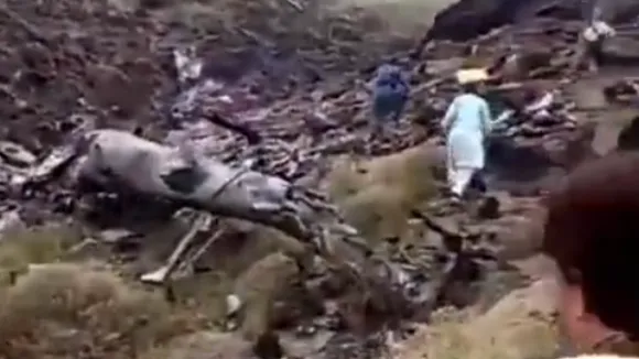Pakistan Helicopter Crashed today in KPK