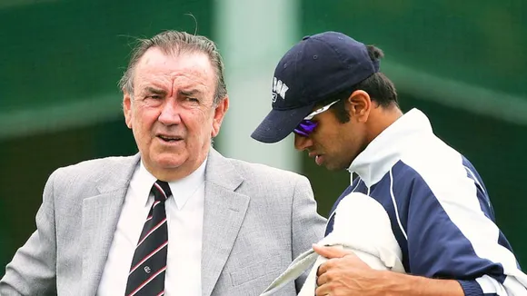 Bob Simpson played a significant role in rahul dravids career