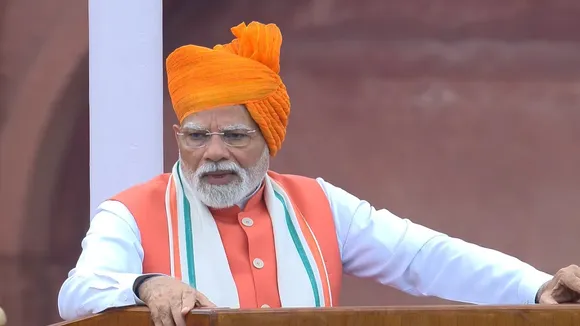 PM  Modi in Delhi