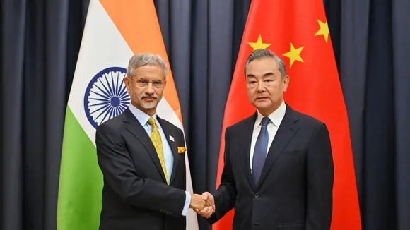 EAM Dr S Jaishankar met Chinese Foreign Minister Wang Yi