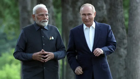 Russian President Putin called PM Modi