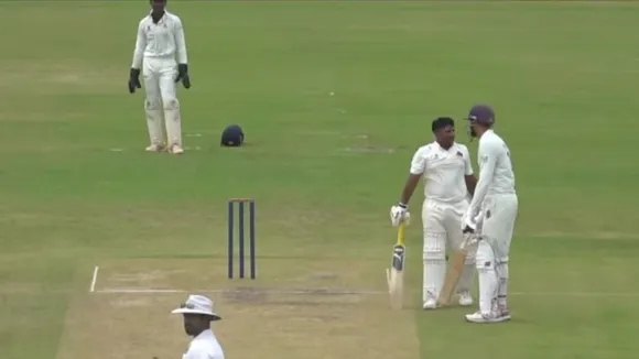 sarfaraz khan smashed century in buchi babu first match for mumbai play 138 runs inning