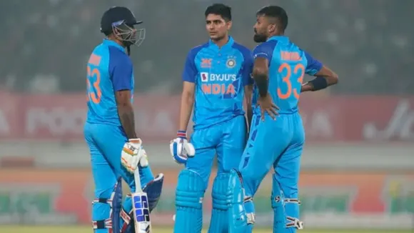 Suryakumar Yadav Shubman Gill Hardik Pandya