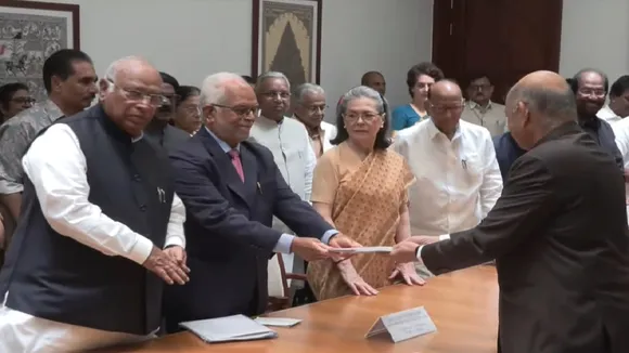 B Sudarshan reddy Nomination for vice president election