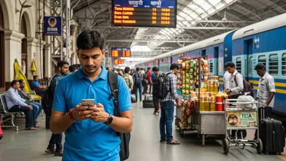To book Railway Platform Ticket online use UTS App