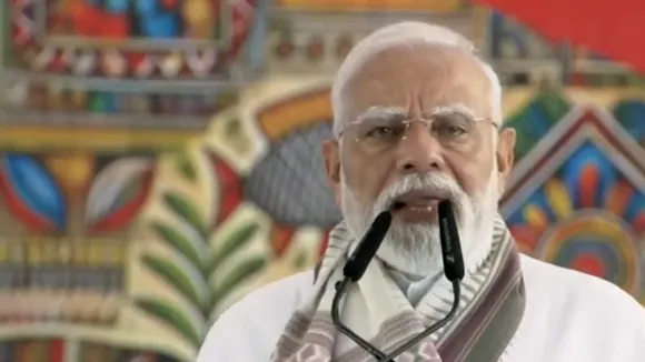 PM Modi Bihar Visit today Live news begusarai Bihar gaya Ganga bridge NDA Bihar Elections 2025
