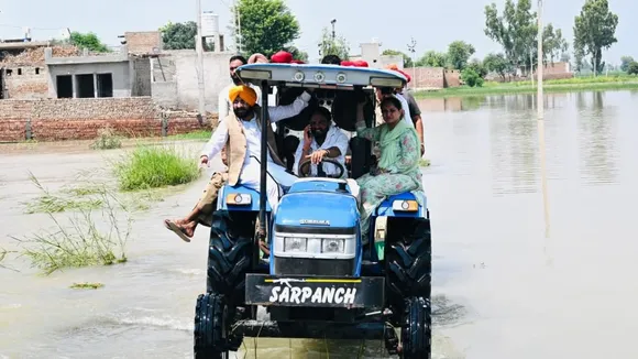 Bhagwant Mann Govt send Eight Cabinet Ministers Into Ground for Flood