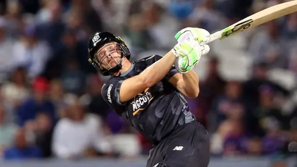 Jos Buttler played a destructive knock in the hundred league with the strike rate of 190