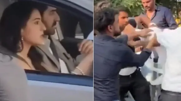 Pati Patni Aur Woh 2 film set crew members were beaten up public video viral