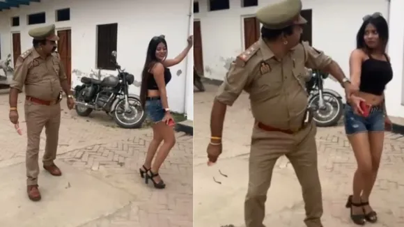 viral dance video police