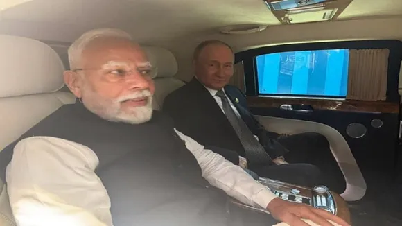 pm modi with vladimir putin