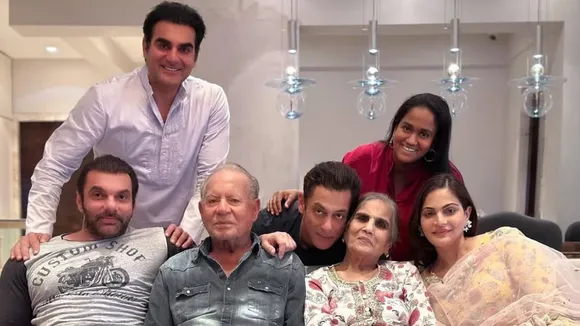 Salim Khan With Family