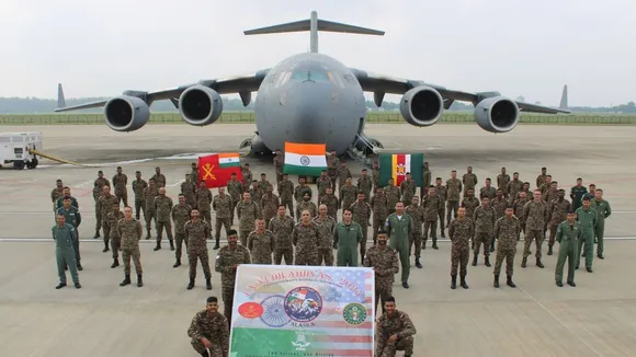 Indian Army Reached alaska for War Exercise with US army