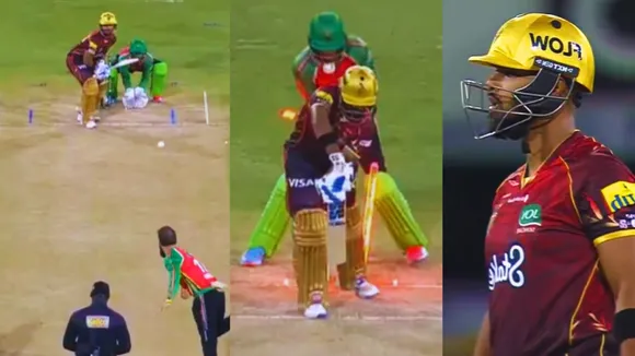Nicholas Pooran was left stunned after being clean bowled by Moeen Ali's magical delivery