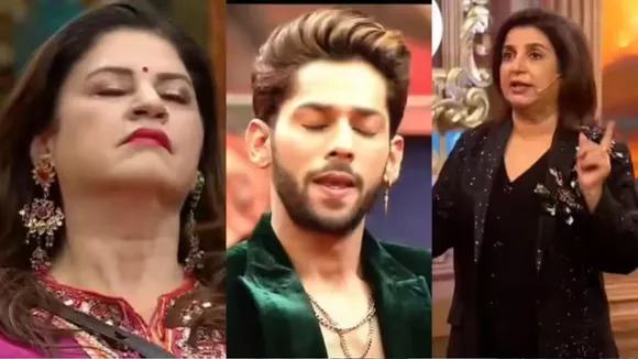 Bigg Boss 19 Weekend Ka Vaar Farah Khan scolds bb contestants she gets angry at Kunika and Basir