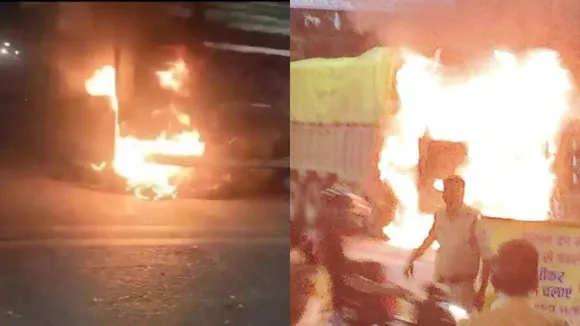 Indore Truck ran over pedestrians