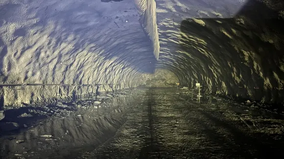 Tunnel for bullet train project