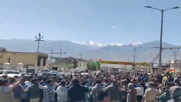Leh Protest