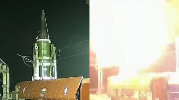 rail-based mobile launcher