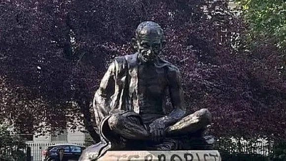 Mahatma Gandhi Statue Vandalised in Britain