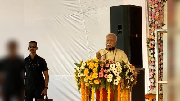 Mohan Bhagwat at satna