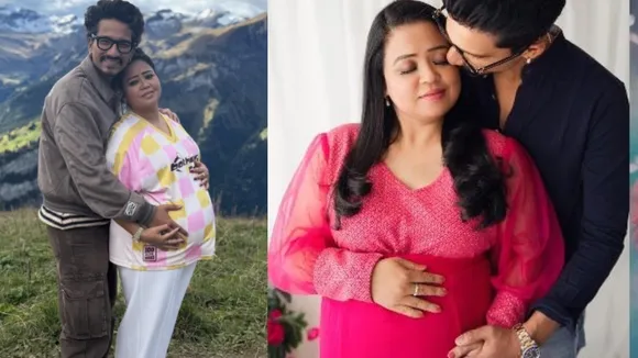 Bharti Singh Announced Second Pregnancy comedian flaunting baby bump with husband harsh limbachiya
