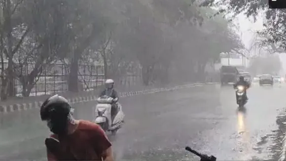 delhi rain