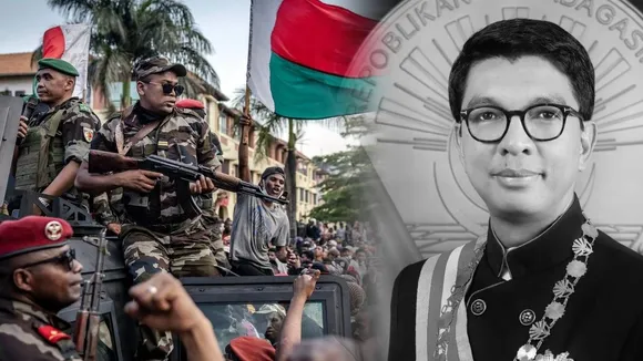 Genz Protest president andry rajoelina leaves madagascar