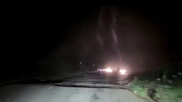 viral road accident