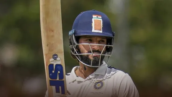 rajat patidar score maiden double hundred in ranji trophy 2025-26 against maharashtra