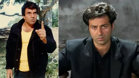 Dharmendra slapped his son sunny deol on his first dubbing movie betaab know full story
