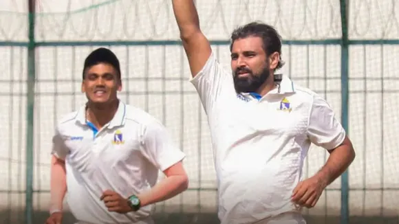 Mohammed Shami in Ranji Trophy