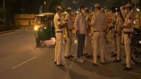 DELHI POLICE checking