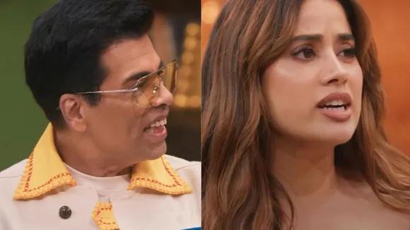 Karan Johar-Janhvi Kapoor