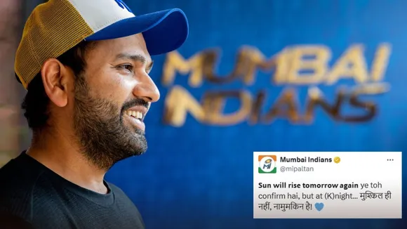 mumbai indians share mysterious post for rohit sharma