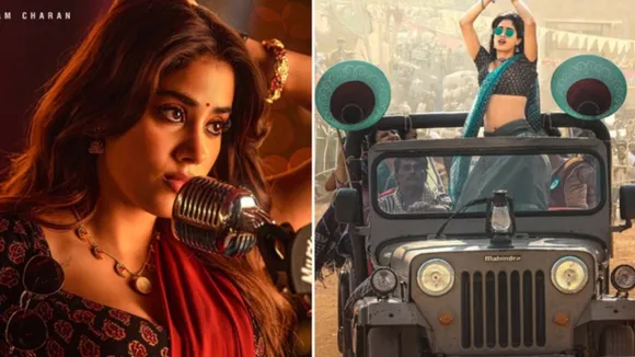 Janhvi Kapoor first look out from Ram Charan film Peddi actress looks stunning see