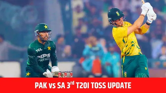 Pakistan elected to bowl against South Africa in the 3rd t20i