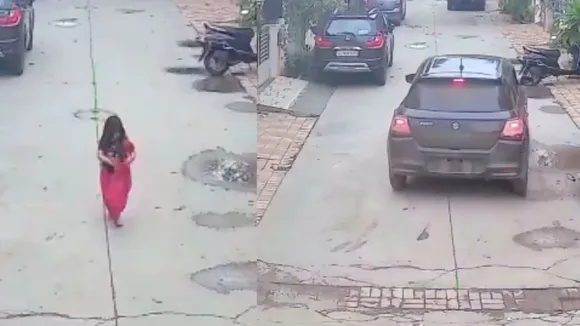 Girl Car Accident video