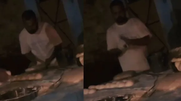 spitting bread viral video