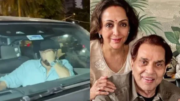 Dharmendra in hospital Sunny Deol and hema malini reached said praying for him