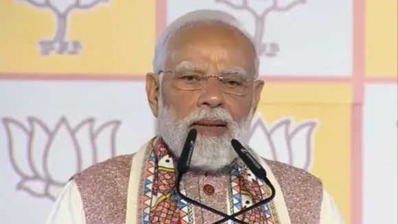 PM modi bjp office speech