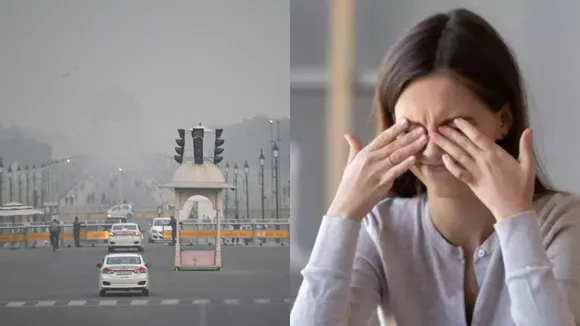 Delhi Pollution Effects Eyes