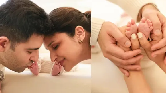 Parineeti Chopra and Raghav Chadha Son First Photo