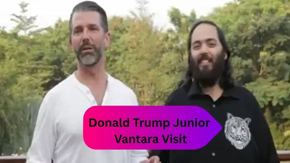Donald Trump Junior Vantara Visit