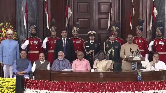 President Droupadi Murmu address in Parliament on Constitution Day