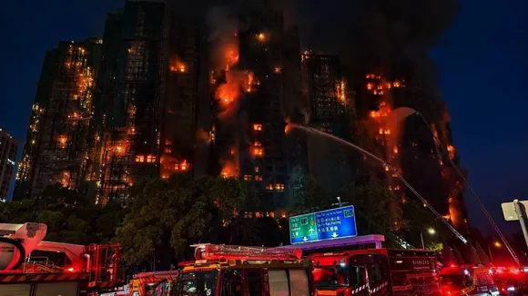 Hong Kong Building Fire many Died and Many arrested Updates in hindi