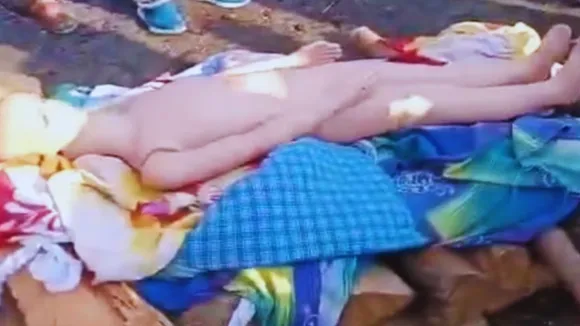 Two People Caught Cremating Plastic Dummy Body in UP