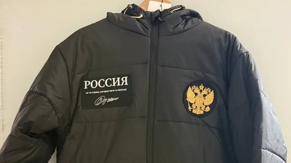Viral Jacket in Russia Vladimir Putin Quote