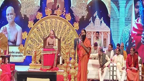 Swami Ramdev and Prasanna Sagarji Maharaj